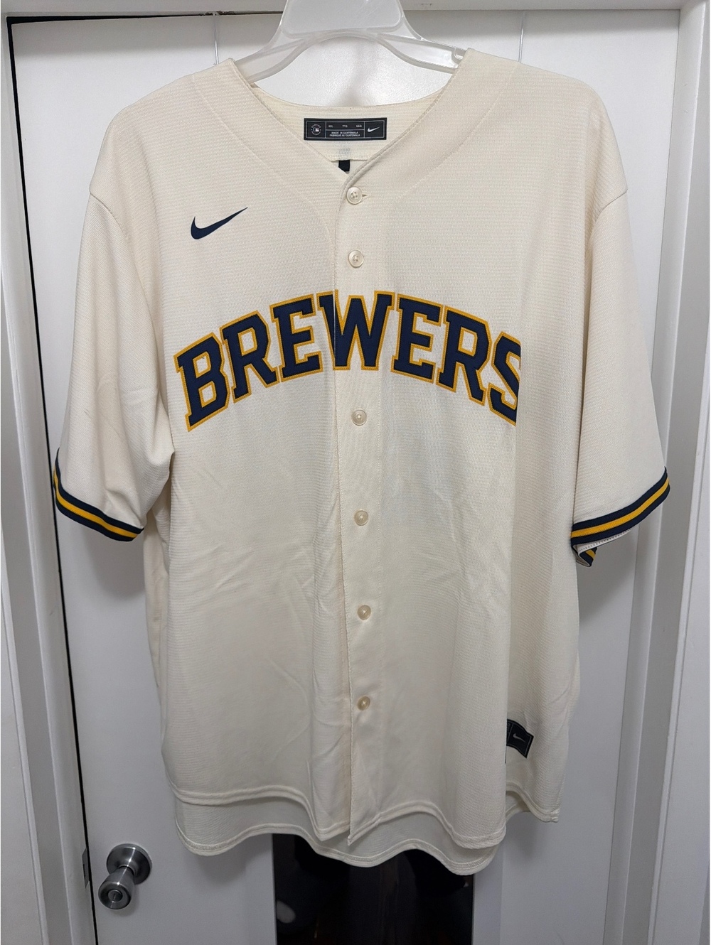 Nike Milwaukee Brewers MLB Baseball Jersey - Vaughn #28